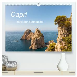 Capri, Insel der Sehnsucht (hochwertiger Premium Wandkalender 2024 DIN A2 quer), Kunstdruck in Hochglanz von Dederichs,  Karin