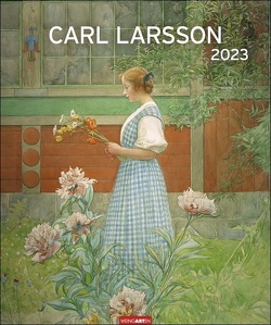 Carl Larsson Edition-Kalender 2023. Eindrucksvoller Kunstkalender im Großformat mit farbenfrohen Aquarellen des schwedischen Künstlers. Jahres-Wandkalender 2023 für Kunstliebhaber. 46×55 cm von Larsson,  Carl