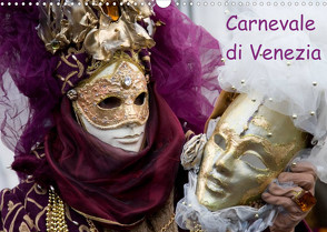 Carnevale di Venezia 2023 (Wandkalender 2023 DIN A3 quer) von Scholze,  Verena