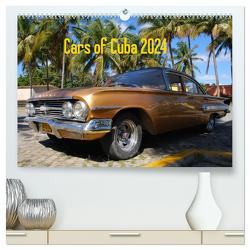 Cars of Cuba 2024 (hochwertiger Premium Wandkalender 2024 DIN A2 quer), Kunstdruck in Hochglanz von Herms,  Dirk