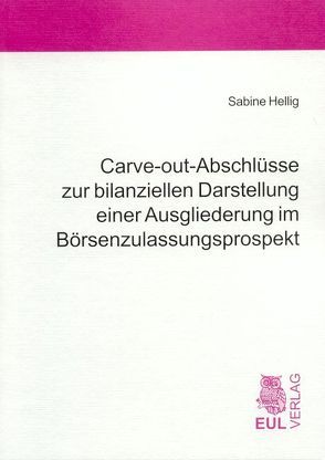 Carve-out-Abschlüsse zur bilanziellen Darstellung einer Ausgliederung im Börsenzulassungsprospekt von Hellig,  Sabine