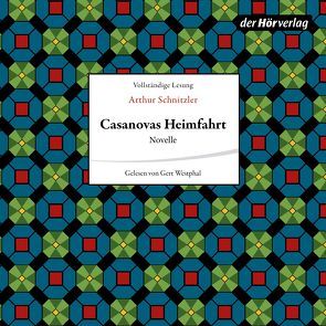 Casanovas Heimfahrt von Schnitzler,  Arthur, Westphal,  Gert