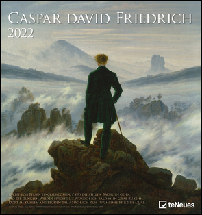 Caspar David Friedrich 2022 – Kunst-Kalender – Wand-Kalender – 45×48 von Friedrich,  Caspar David