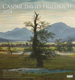 Caspar David Friedrich 2024 – Kunst-Kalender – Wand-Kalender – 45×48 von Friedrich,  Caspar David