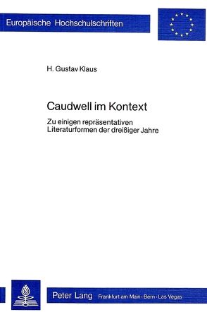 Caudwell im Kontext von Klaus,  H. Gustav