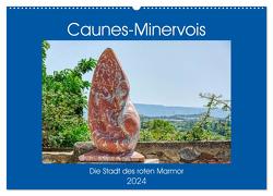 Caunes-Minervois – Die Stadt des roten Marmor (Wandkalender 2024 DIN A2 quer), CALVENDO Monatskalender von Bartruff,  Thomas