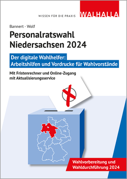 CD-ROM Personalratswahl Niedersachsen 2024 von Bannert,  Jan, Wolf,  Helmuth