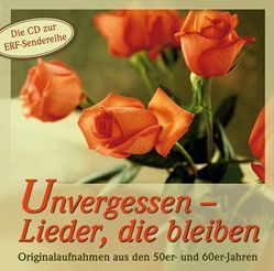 CD Unvergessen 1 – Lieder, die bleiben von Birkenfeld,  Margret, Brück,  Ulrich, Chor der Bibelschule Beatenberg, Deppert,  Ria, Dick,  Waldemar, Eicker,  Elsa, Eicker,  Ernst-August, Evangeliumschor Stuttgart, Evangeliumsquartett, Gemischter Chor Derschlag, Jugend-für-Christus-Chor, Knies,  Franz, Loois,  Lucy, Lüsse,  Renate, Mann,  Wilfried, Männerchor Derschlag, Menzel-Schrebkowski,  Christel, Robert,  René, van Woerden,  Peter, Wir singen für Jesus-Chor