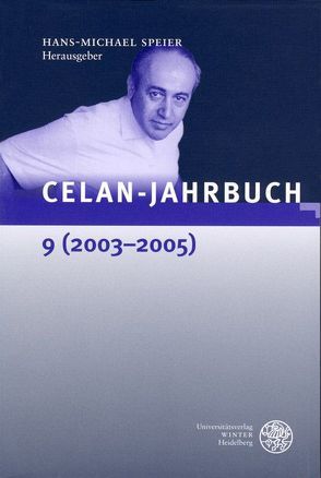 Celan-Jahrbuch 9 (2003-2005) von Speier,  Hans-Michael