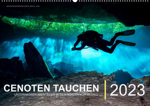 Cenoten Tauchen (Wandkalender immerwährend DIN A2 quer) von Hubo - feel4nature,  Christian