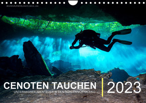 Cenoten Tauchen (Wandkalender immerwährend DIN A4 quer) von Hubo - feel4nature,  Christian