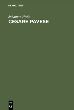 Cesare Pavese von Hösle,  Johannes