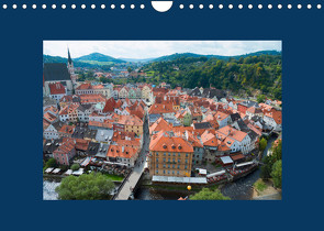 Český Krumlov – Böhmisch Krumau (Wandkalender 2023 DIN A4 quer) von Scholz,  Frauke