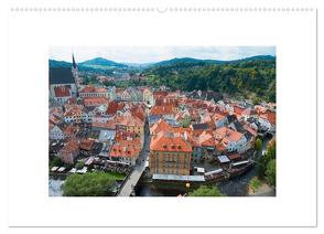 Ceský Krumlov – Böhmisch Krumau (Wandkalender 2024 DIN A2 quer), CALVENDO Monatskalender von Scholz,  Frauke