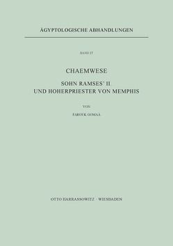 Chaemwese, Sohn Ramses‘ II. und Hoherpriester von Memphis von Gomaà,  Farouk