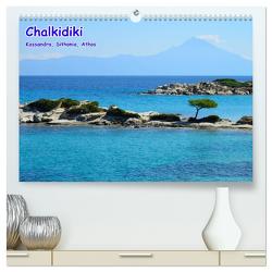 Chalkidiki: Kassandra, Sithonia, Athos (hochwertiger Premium Wandkalender 2024 DIN A2 quer), Kunstdruck in Hochglanz von Westerdorf,  Helmut