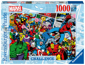 Ravensburger Puzzle 16562 – Marvel Challenge – 1000 Teile Puzzle für Erwachsene und Kinder ab 14 Jahren