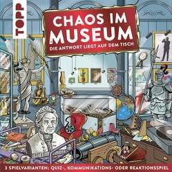 Chaos im Museum – Die Antwort liegt auf dem Tisch. Das Wimmelbild-Quizspiel von Weber,  Karoline