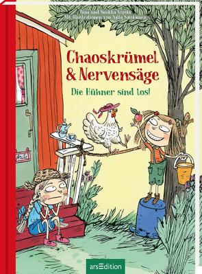 Chaoskrümel & Nervensäge – Die Hühner sind los! (Chaoskrümel & Nervensäge 1) von Küddelsmann,  Tanja, Nopola,  Sinikka, Nopola,  Tiina, Savolainen,  Salla