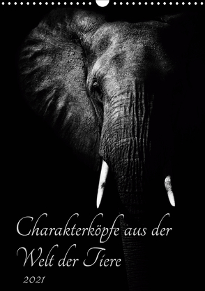 Charakterköpfe aus der Welt der Tiere (Wandkalender 2021 DIN A3 hoch) von und Holger Karius,  Kirsten