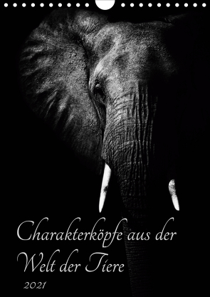 Charakterköpfe aus der Welt der Tiere (Wandkalender 2021 DIN A4 hoch) von und Holger Karius,  Kirsten