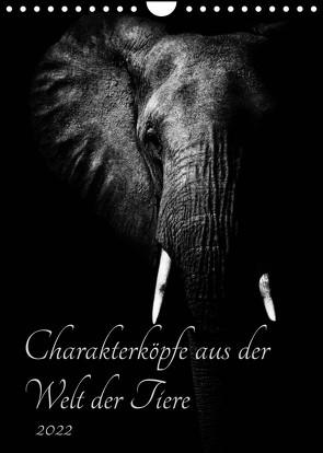 Charakterköpfe aus der Welt der Tiere (Wandkalender 2022 DIN A4 hoch) von und Holger Karius,  Kirsten