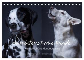 charakterstarke Hunde, wunderschöne Hundeportraits (Tischkalender 2024 DIN A5 quer), CALVENDO Monatskalender von Stark Sugarsweet - Photo,  Susanne