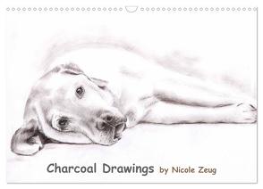 Charcoal Drawings (Wandkalender 2024 DIN A3 quer), CALVENDO Monatskalender von Zeug,  Nicole