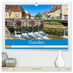 Charolles – Im Herzen des Burgund (hochwertiger Premium Wandkalender 2024 DIN A2 quer), Kunstdruck in Hochglanz von Bartruff,  Thomas