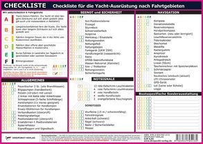 Checkliste Yachtausrüstung von Schulze,  Michael