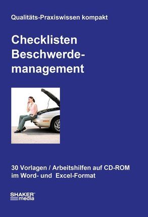 Checklisten Beschwerdemanagement von Ziebe,  Christian