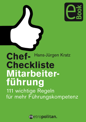 Chef-Checkliste Mitarbeiterführung von Kratz,  Hans-Jürgen