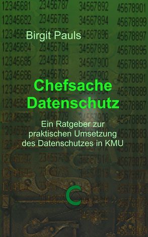 Chefsache Datenschutz von Pauls,  Birgit