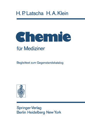 Chemie von Klein,  H. A., Latscha,  H. P.