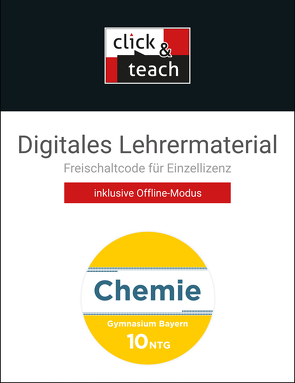 Chemie – Bayern / Chemie BY click & teach 10 NTG Box von Bast,  Volker, Boele,  Nadine, Fröhlich,  Tobias, Haselbauer,  Simon, Hermann,  Alina, Hollweck,  Ernst, Kellermeier,  Fabian, Korn,  Marco, Schmidkonz,  Johannes, Steinhofer,  Harald, Weingand,  Thomas, Wild,  Fiona, Wild,  Martin