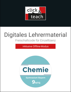 Chemie – Bayern / Chemie BY click & teach 9 NTG Box von Bast,  Volker, Broll,  Karin, Fröhlich,  Tobias, Hermann,  Alina, Hollweck,  Ernst, Kellermeier,  Fabian, Korn,  Marco, Schmidkonz,  Johannes, Schmidkonz,  Sonja, Steinhofer,  Harald, Wagner,  Martina, Weingand,  Thomas, Wild,  Martin