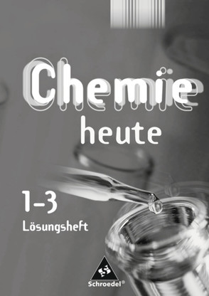 Chemie heute SI – Arbeitshefte Ausgabe 2001 von Förster,  Rosemarie, Matthé,  Dieter, Rieck,  Brigitta, Riedel,  Claas