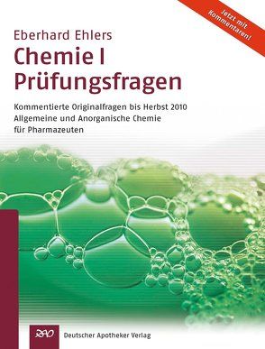 Chemie I Prüfungsfragen von Ehlers,  Eberhard