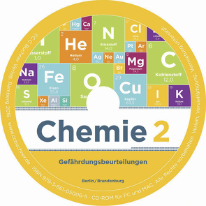 Chemie neu Berlin/Brandenburg / Chemie Berlin/Brandenburg Gefährdungsbeurteilung 2 von Bohrmann-Linde,  Claudia, Kröger,  Simone, Meuter,  Nico, Siehr,  Ilona