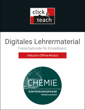 Chemie Niedersachsen – Sek II / Chemie NI Einführungsphase click & teach Box von Bohrmann-Linde,  Claudia, Hilker,  Frank, Karus,  Christian, Roggenbuck,  Stephanie, Rothermel-Mulch,  Kerstin, Siehr,  Ilona, Weber-Peukert,  Gisela