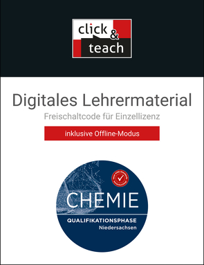 Chemie Niedersachsen – Sek II / Chemie NI Qualiphase click & teach Box von Barz,  Christian, Belova,  Nadja, Egler,  Christopher-Yannik, Gräb,  Patrick, Greyling,  Lydia, Hilker,  Frank, Monke,  Melanie, Thiesing,  Christina, Woll,  Fiona, Zowada,  Christian