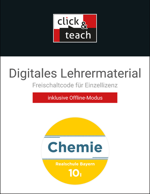 Chemie – Realschule Bayern / Chemie Realschule BY click & teach 10 I Box von Amrehn,  Katrin, Böhm,  Christina, Flügel,  Sabine, Klaus,  Anne-Kathrin, Möslein,  Daniel, Rüthlein,  Lisa, Zottmann,  Stefanie