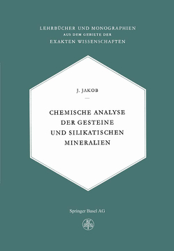 Chemische Analyse der Gesteine und Silikatischen Mineralien von Jaeger,  J.