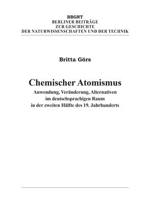 Chemischer Atomismus von Görs,  Britta