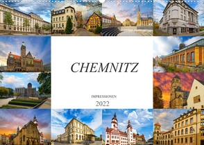 Chemnitz Impressionen (Wandkalender 2022 DIN A2 quer) von Meutzner,  Dirk