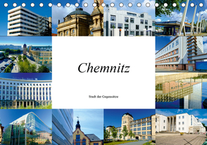 Chemnitz – Stadt der Gegensätze (Tischkalender 2021 DIN A5 quer) von W. Lambrecht,  Markus