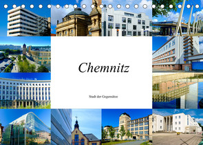 Chemnitz – Stadt der Gegensätze (Tischkalender 2022 DIN A5 quer) von W. Lambrecht,  Markus