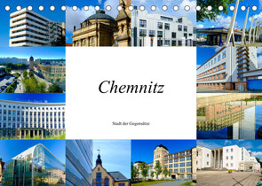 Chemnitz – Stadt der Gegensätze (Tischkalender 2023 DIN A5 quer) von W. Lambrecht,  Markus