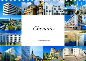 Chemnitz – Stadt der Gegensätze (Wandkalender 2022 DIN A2 quer) von W. Lambrecht,  Markus