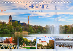 Chemnitz – Stadt und Natur (Tischkalender 2023 DIN A5 quer) von Beyer (Moqui),  Daniela